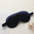 Airplane Travel Soft Smooth Satin Silk Sleep Eye Patch with Elastic Strap