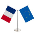 Wholesale Desk Decorations Flags Table Supports Poles Desk Flags Can Put Two Flags