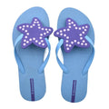 Hot Sales Strap  with Plastic Label Starfish Women Rubber Flip Flops