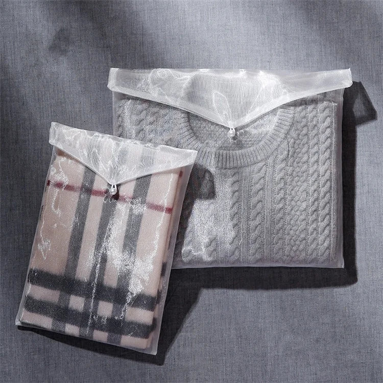 Customize Organza Travel Clothing Envelope Pouch Package Organza Envelope Pouch Package Organza
