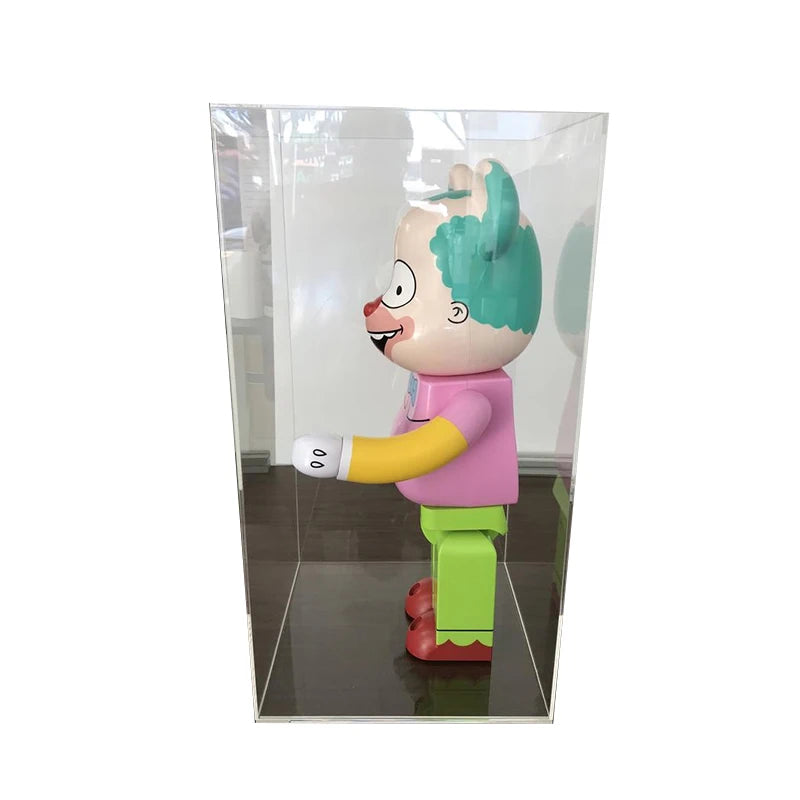 Factory Direct Toy Figure Display Box Delivery Bearbrick Case Acrylic Display Case with Base