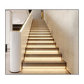 Sensor Surface Embedded Aluminum Induction LED Stair Step Light with Intelligent Multi-Function IP20