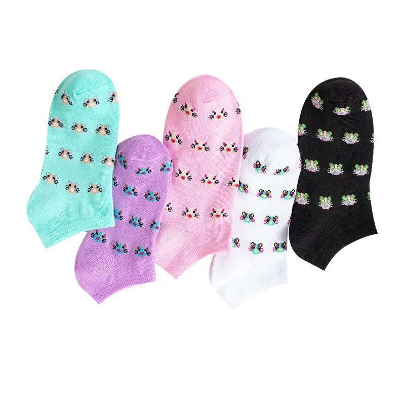Wholesale Shallow Low-top Spring and Summer Thin Section Women Ankle Socks Cotton Socks