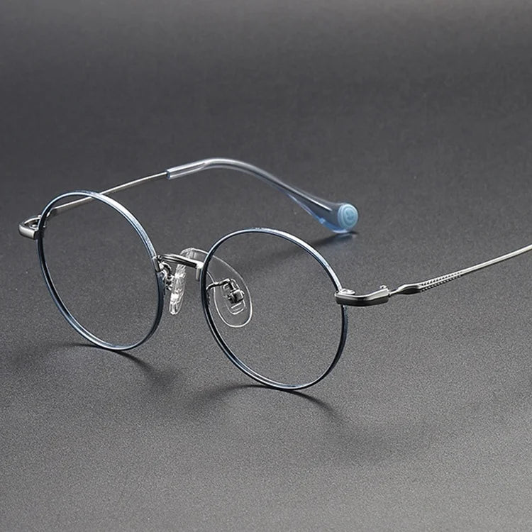 Titanium Blue Boys Glasses 2024 Children Eyeglasses High Quality Kids Eyewear Spectacles Optical Frames
