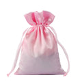 Wholesale Custom 10*15cm Satin Drawstring Pouch for Hairpiece and Jewelry Silky Finish Elegant Satin Bag