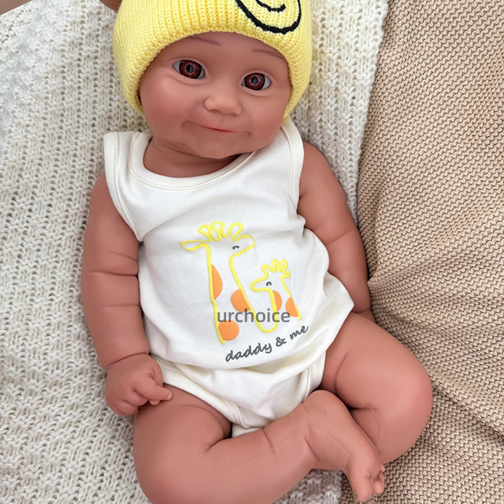 Heavy Silicone Reborn Dolls Artist Diy Hand-Made Unpainted Soft Spain Girl Prototype 20 Inch Like Real Newborn Baby Sculpture