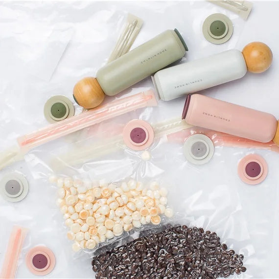 CHUNLIN Portable Eco-Friendly Injection-Molded PE Square Multifunction Vacuum Storage Bag Freshness Preservation Classic Food