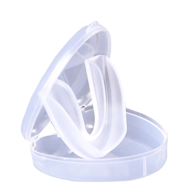 OEM Custom logo Martial Arts Taekwondo MMA Boxing Training Bite Guard to Stop Teeth Grinding  Mouth Guard for Grinding Teeth