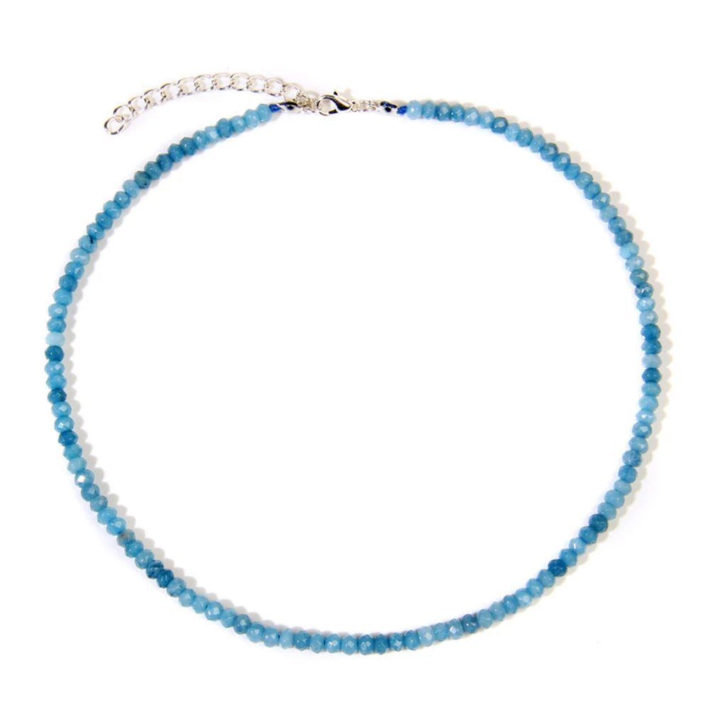 Valentines Day Gift New Korean Sweet Colorful Chokers Collar Boho Seed Beaded Clavicle Necklaces for Women Girls Trendy Jewelry