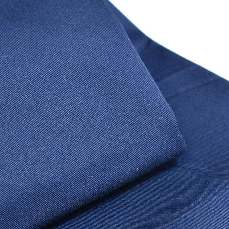 100% Cotton 21*21 108*58 57/58" 3/1 Twill Plain Fabric Flame Retardant Blackout OEKO-TEX Certified for Hospital Girls Toy
