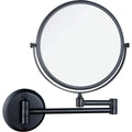 Princess Makeup Mirror Double-Sided Telescopic Beauty Mirror for Dormitory Hotel Wall Hanging Bathroom Cosmetic Mirror Metal