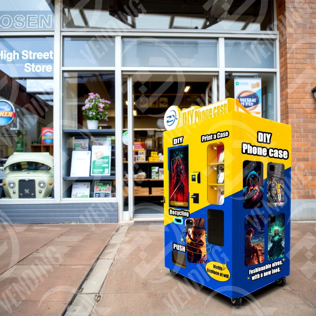 ZXvending On-the-Go Phone Case Printing Vending Solution for Retail Spaces Vending Machine Business
