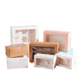 Cheap Price Custom Recycle Cake Box New Style Clear Plastic Cupcake Takeaway Packaging Boxes for Bakery