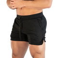 Wholesale Quick Dry Running Men Solid Sports Fitness Bodybuilding Ym Training Breathable Beach Shorts