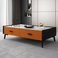 CJ01 Italian Modern Fashionable Wood Coffee Table Square & round for Living Room Furniture Chic Center Table for Home