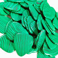 HY Wholesale Natural Healing Gemstone Malachite Triangle Guitar Accessories Picks for Sale