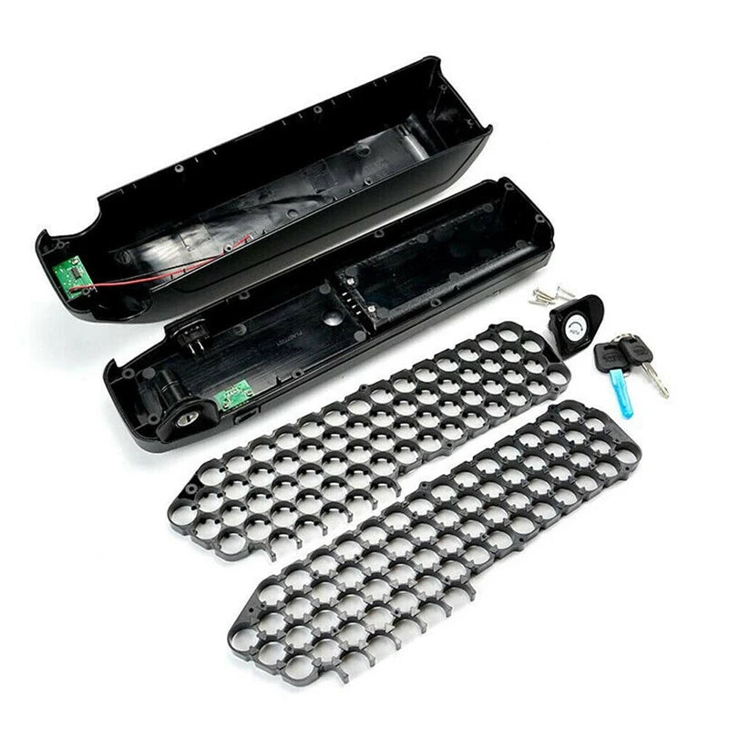 Hailong Plus Downtube Type Electric Bike Battery Case 65pcs Cell Battery Box Enhanced Rack for Secure Storage