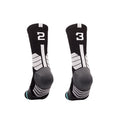 LINGTU 144N Terry Towel Basketball Socks With Number Socks Drop Shipping Socks in Bulk