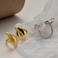 ICEBELA Jewelry S925 Sterling Silver Design Ring Fashion Exaggerated Irregular Shaped Open Ring 2026 Silver Jewelry
