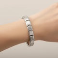 Bracelet Module DIY Single 18 Section Stainless Steel Accessories Durable Excellent Color Retention Italy Charm Bracelets
