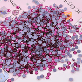 JC Crystal Wholesale SS20 Bulk Glass Flatback Hot Fix Rhinestones 1440pcs/bag Round Shape Crystal Hotfix Flatback Rhinestones