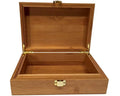Factory Price Wooden Storage Box Tea Bamboo Wood Packaging Gift Memory Boxes