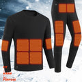 Winter Thermal Wear Smart Heating Underwear Thickened and Breathable Large Size Warm and Cold-Proof for Men and Women