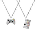 Couple Street Hip Hop Necklace Mini Game Console Necklace Personality Retro Game Console Handle Pendant Necklace Gifts for Women