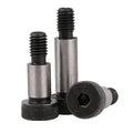 M5 ISO7379 Stainless Steel Shoulder Bolt Black Head Inch Measurement System