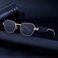 DOISYER New Fashion Retro Square Steampunk Sunglasses Full Pack for Women and Men Small Square Pilot Style Wholesale