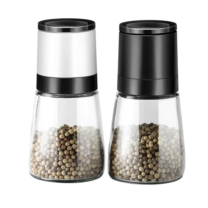 Adjustable Herb Spice Mills Salt Shaker Manual Salt and Pepper Grinder Set for Kitchen Accessories