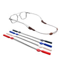 Adjustable Stainless Steel Silicone Sports Anti-Slip Sunglasses & Eyeglasses Strap Holder Customized Unisex Multi-Color Options