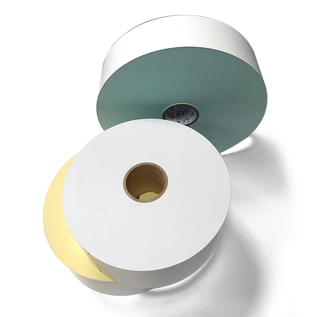 Tiancheng Direct Factory Self Adhesive Label Jumbo Roll Cosmetics Gloss Coated Paper Roll Label Roll Labels Suppliers