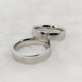 Beloved One Designer 2pcs Two Tone Wedding Engagement Rings Sets for Men and Women 316L Stainless Steel Jewelry