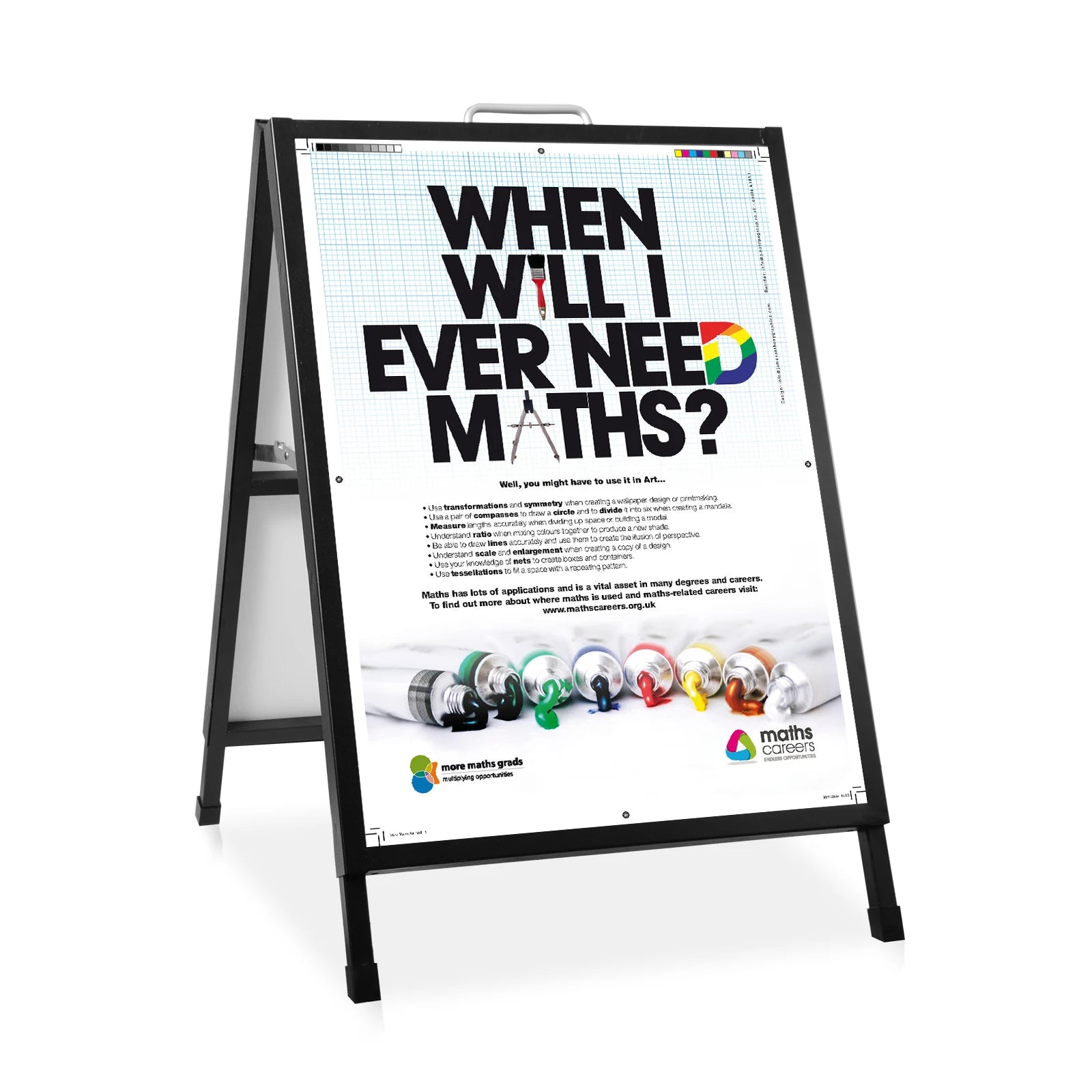 Fast Dispatch Black Water Proof A-frame Signs Sidewalk Sign Poster Frame