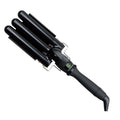 Shenzhen mesky Ceramic 3 Barrel  Wave Hair Curling PTC Fast Heat up 40-60W Power Styling Tool