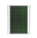 200*104cm Wire Mesh Door Isolation Simple Folding Door Courtyard Guardrail Push-pull with PVC Strip