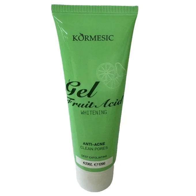 KORMESIC Skin Care Aloe Vera Gel Facial Exfoliating Scrub Cleaning Hydrating Moisturizing Brightening Exfoliator for Face