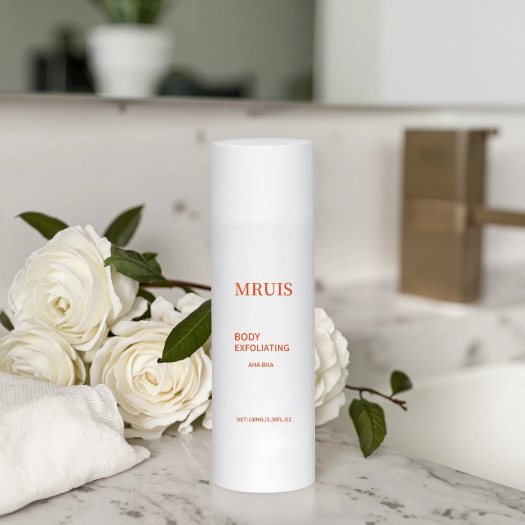 Gentle 100g Hyaluronic Acid Body Lotion Deeply Exfoliating and Fragrance-Free for All Skin Types Creates Smooth Mruis