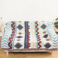 Custom Recycled Cotton Woven Blankets Throws Woven Bohemian Throw Blanket Camping Blanket