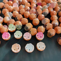 Resin Kawaii Luminous Chick Colorful Candy 3D Eggs Scrapbook DIY Phone Case Cream Gel Accessories Home Decor Crafts