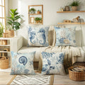 Amity Home Sofa Decoration Polyester Cushion Cover Factory Wholesale Underwater Animal Printing Pillow Cover