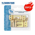 25PCS TS-K108 Taisheng D Ring Slotted Iron Keyhole Hanger Set for Mirror/Glass Holding Wholesale Picture Frame Hardware