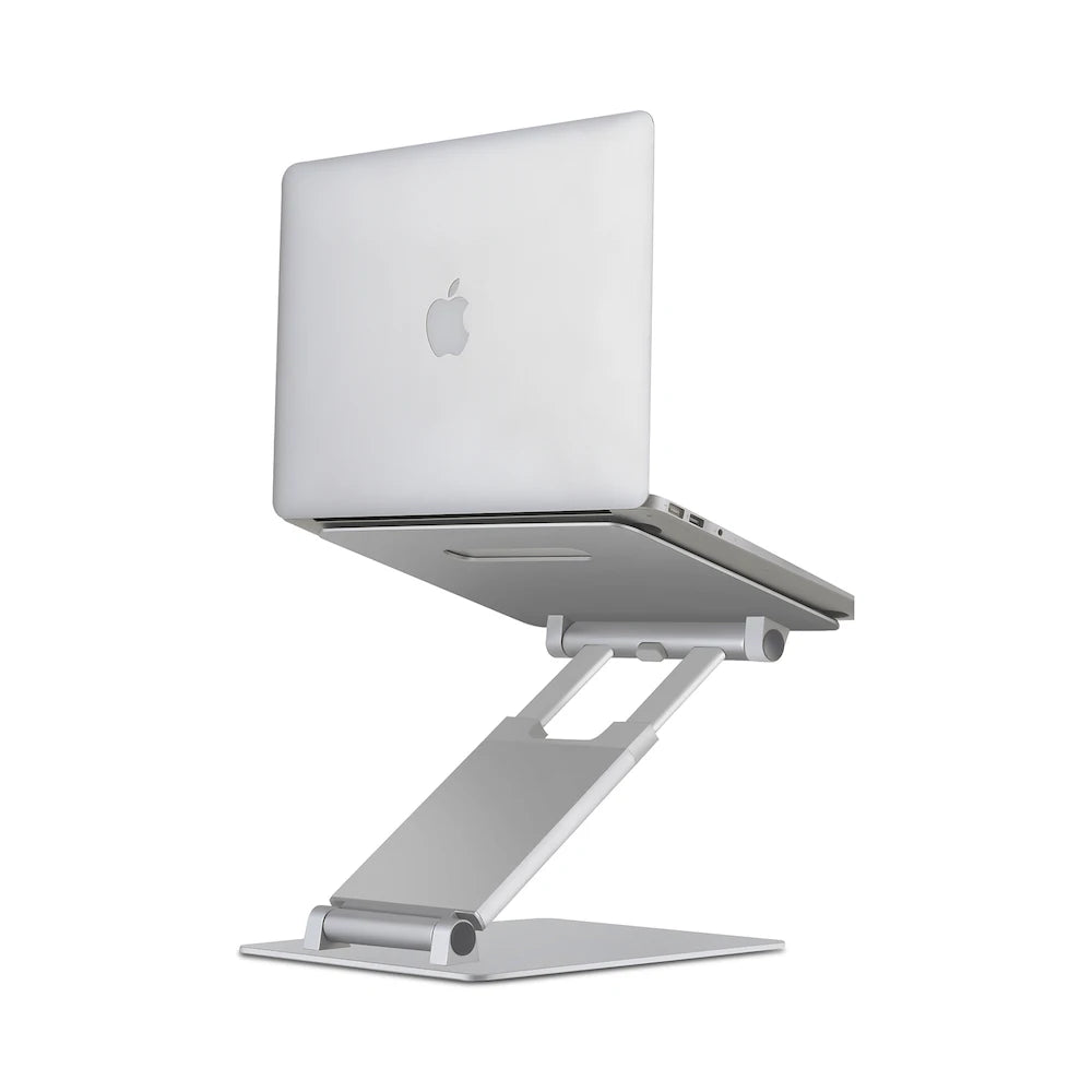 IKATAK Adjustable Folding Aluminum Computer Stand New Home Office Support Laptop Elevators Durable Metal Material