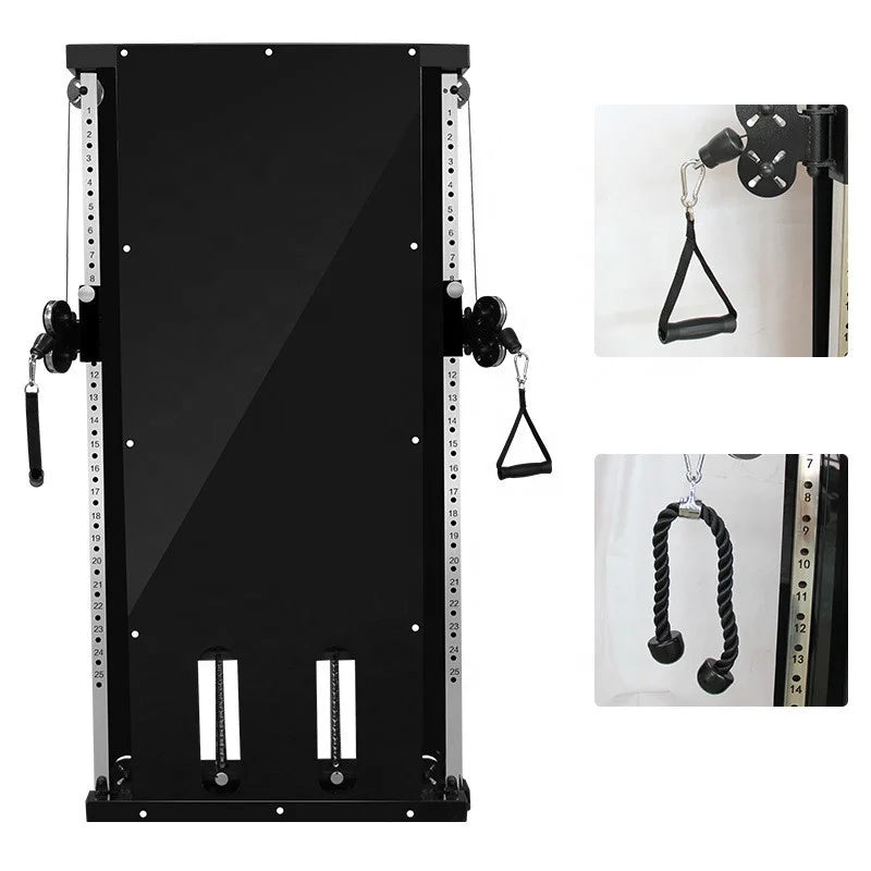 Cable Cross Over Multi Functional Dual Cable Crossover Smith Machine Single Cable Crossover Machine Gym Equipment Fitness