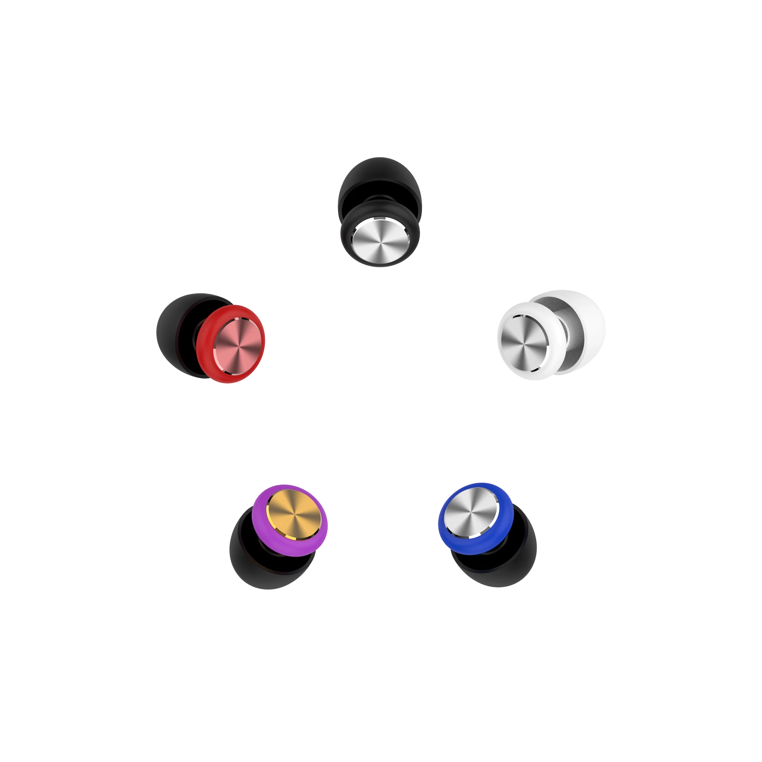 Olyga Earplugs High Fidelity  Soft Silicone Reusable  Filter Ear Plugs Customizable Plugs for Concerts Swimming