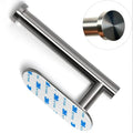 Modern Design Self-Adhesive 304 Stainless Steel Eco-Friendly Rustproof Wall Mount Toilet Tissue Paper Holder