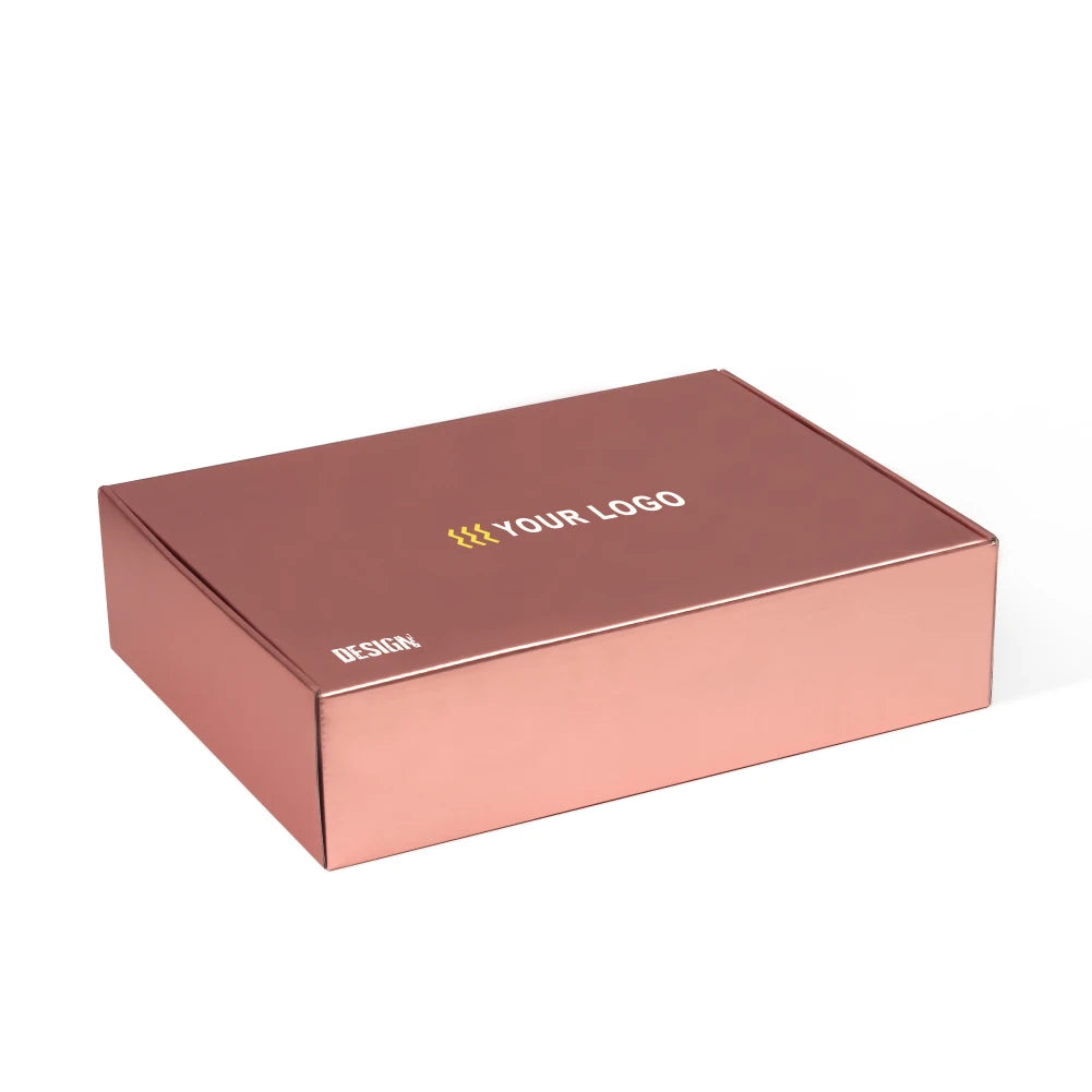 Oem Factory Custom Logo Pink Color Corrugated Packaging Mailer Shipping Box Paper Box With Quality Assurance