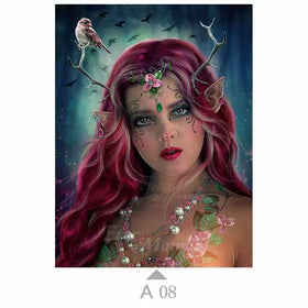 Pretty Girl Angel Wholesale 5D DIY Full Drill Rhinestone Diamond Painting Diamond for Gift for Living Room Decoration