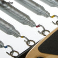 Hooks on Both Ends Pilates Reformer Springs Red Blue Yellow International Standard Weight